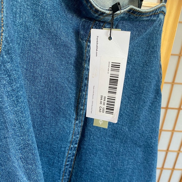 Denim Overall Dress - Picture 3 of 3